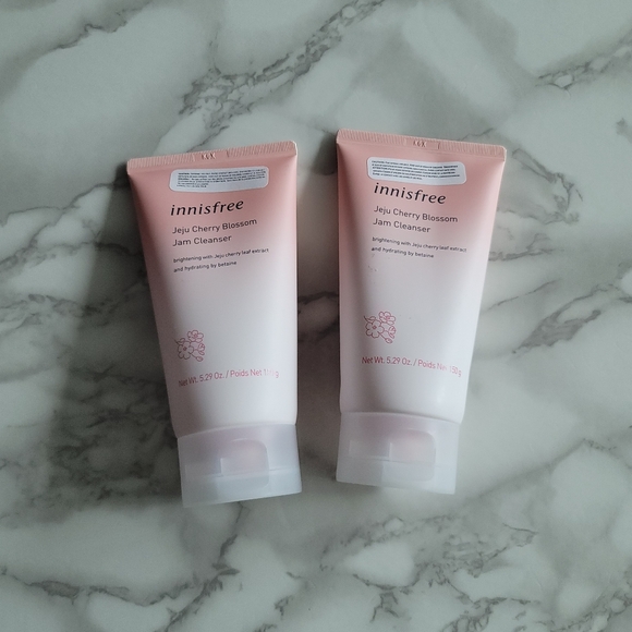 NEW Innisfree Jeju Cherry Blossom Jam Cleanser x2 - Picture 1 of 5